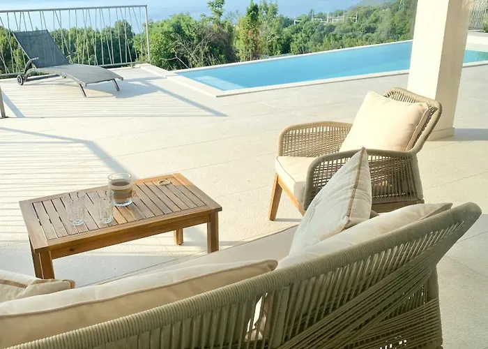 Maritima Opatija-meerblick-infinity Pool-luxus-relax Vila