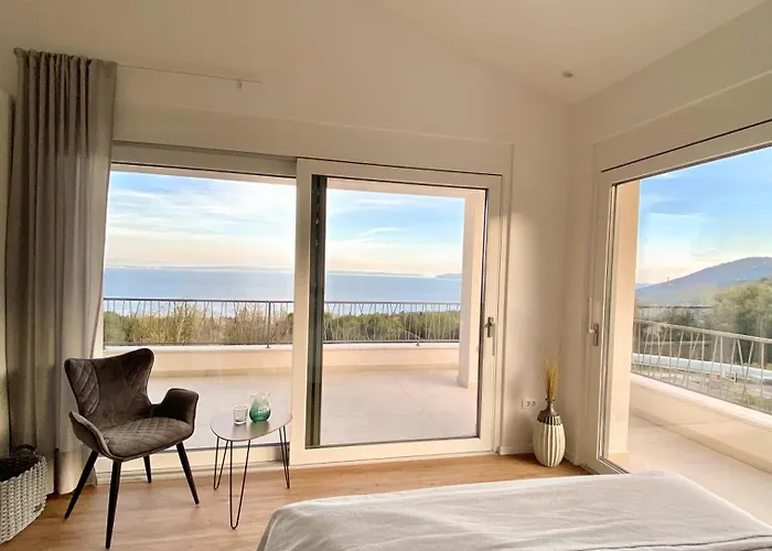 Maritima Opatija-meerblick-infinity Pool-luxus-relax Villa