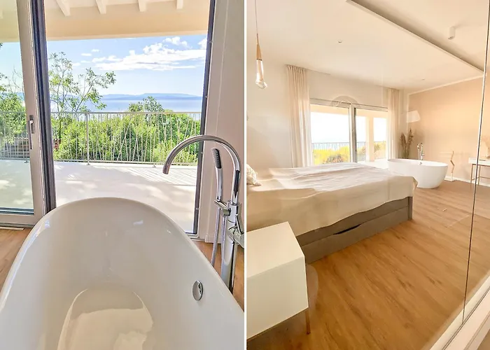 Maritima Opatija-meerblick-infinity Pool-luxus-relax Villa Opatija