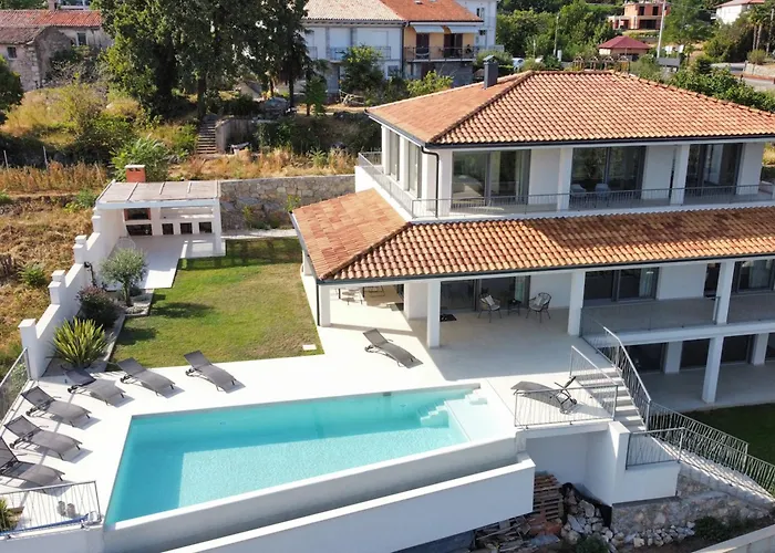 Maritima Opatija-meerblick-infinity Pool-luxus-relax Villa